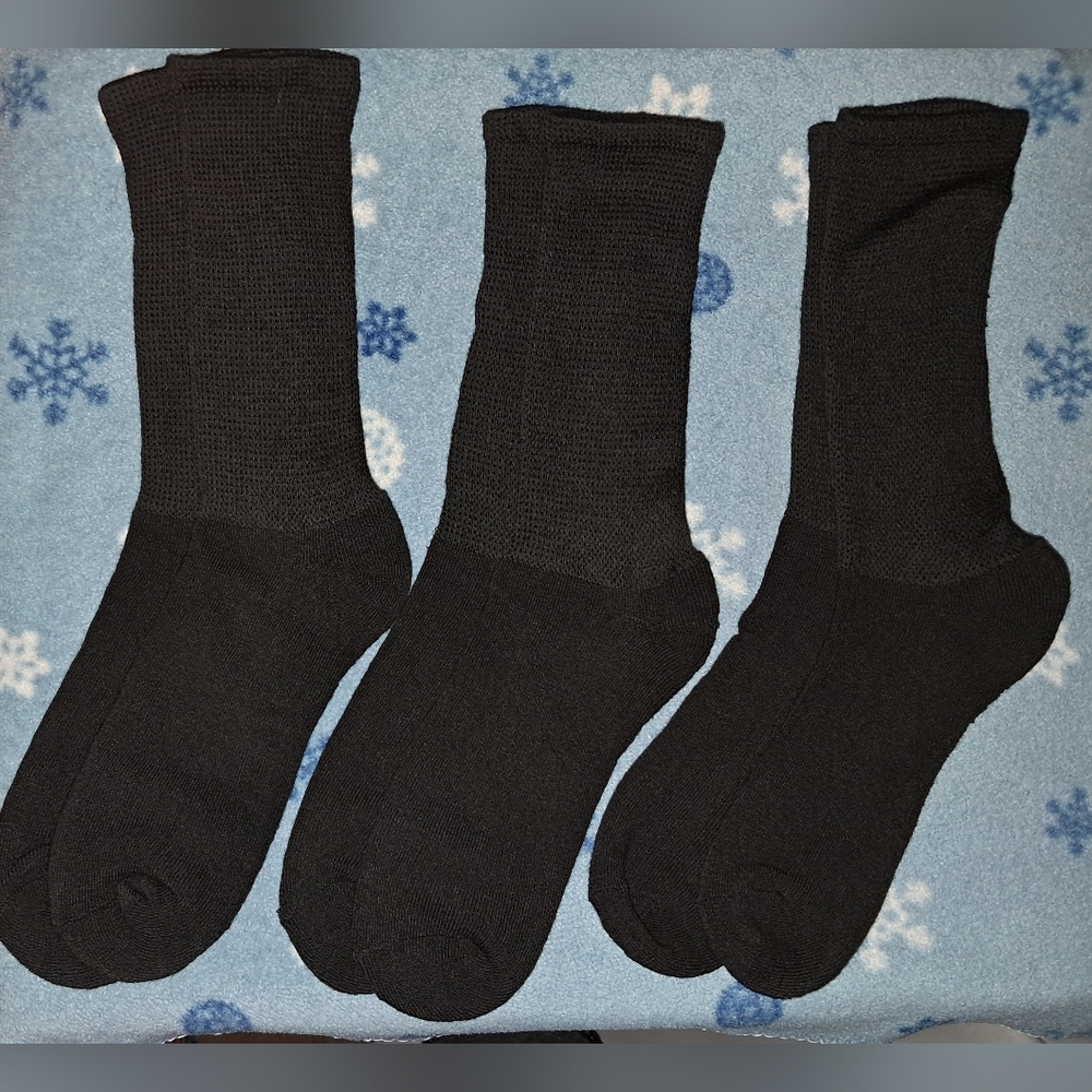 Three (3) Pairs Crew Socks
